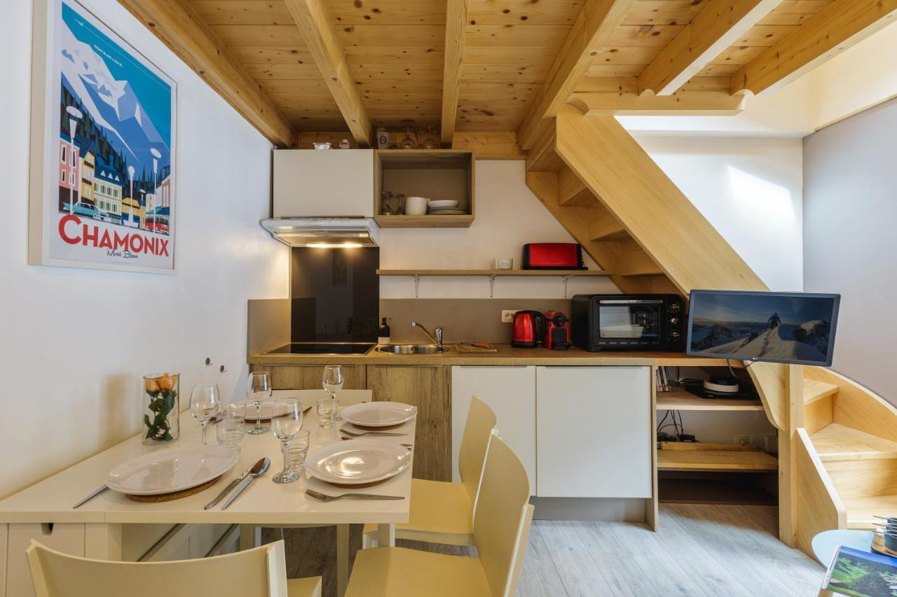 Central Duplex Apartment - Blanc Neige - Happy Rentals 샤모니 외부 사진