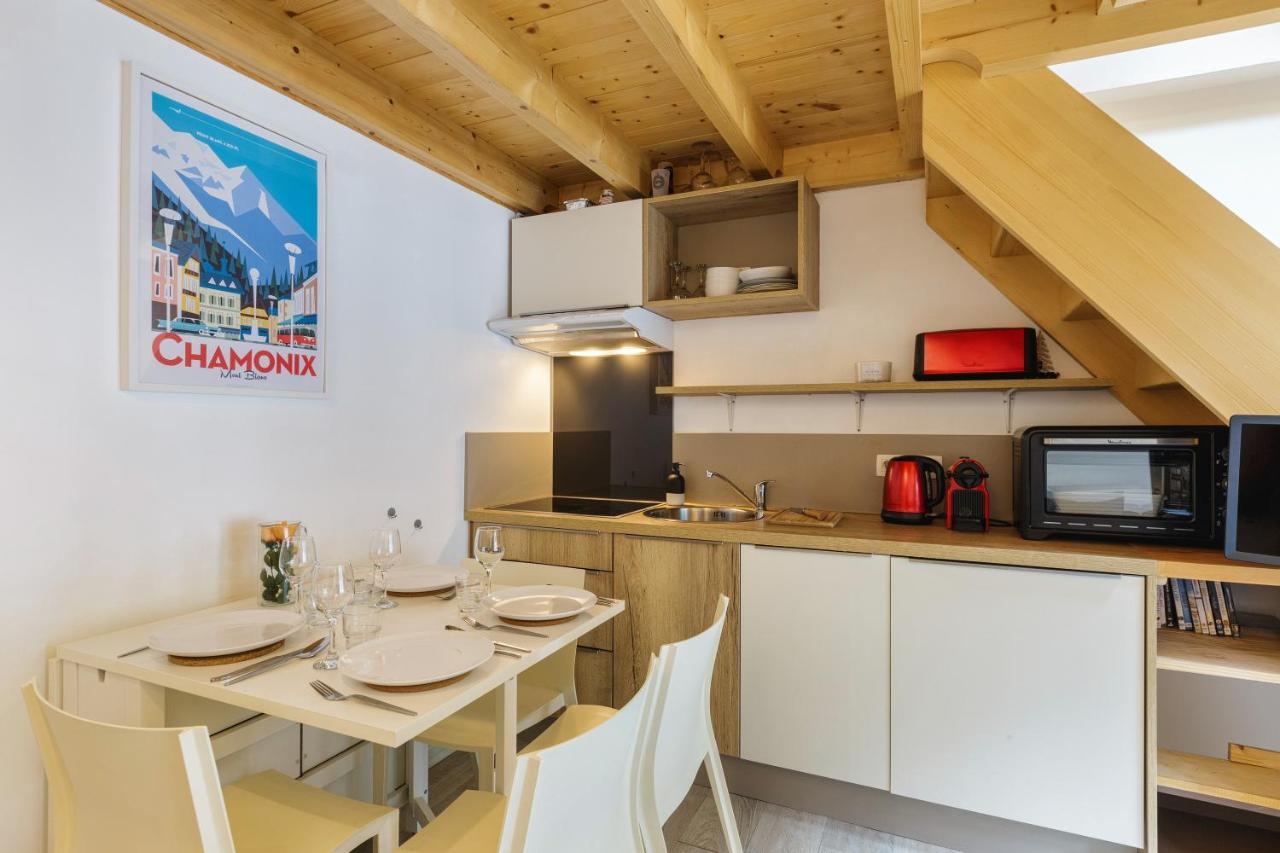 Central Duplex Apartment - Blanc Neige - Happy Rentals 샤모니 외부 사진